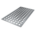 colorful square hole punching screen perforated metal screen for decoration